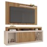 Rack Com Painel Para TV até 65 Polegadas Life Marrom Caemmun - 2