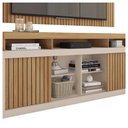 Ver imagem 5 de Rack Com Painel Para TV até 65 Polegadas Life Marrom Caemmun