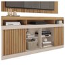 Rack Com Painel Para TV até 65 Polegadas Life Marrom Caemmun - 5