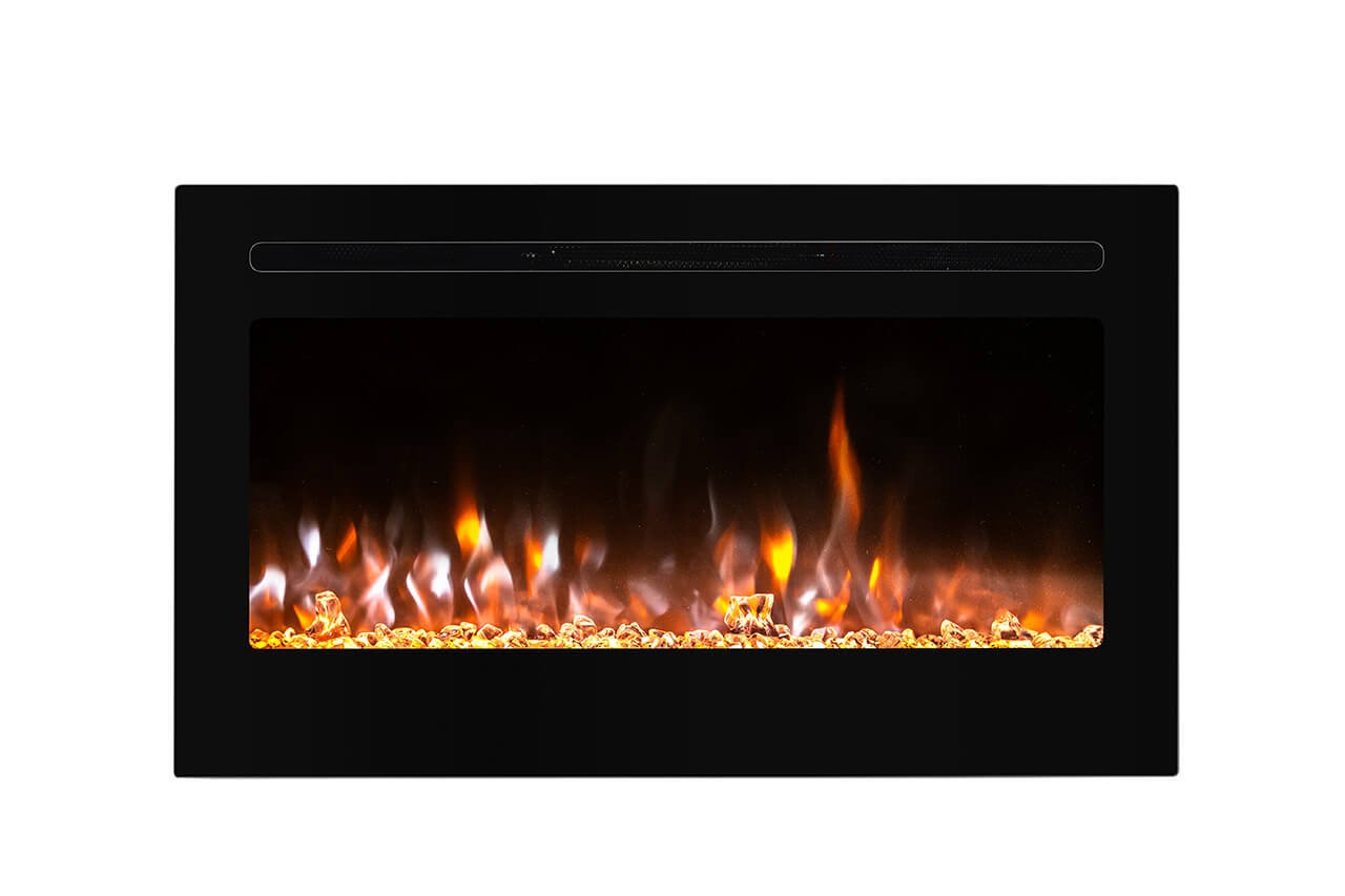 Lareira Elétrica Ecológica Wgrif- Rubi 36" - (Cor Preta) - 7