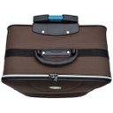 Ver imagem 3 de Mala Viagem Média Rodinhas Resistente Village Rígida - Marrom