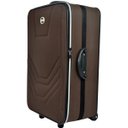 Ver imagem 5 de Mala Viagem Média Rodinhas Resistente Village Rígida - Marrom
