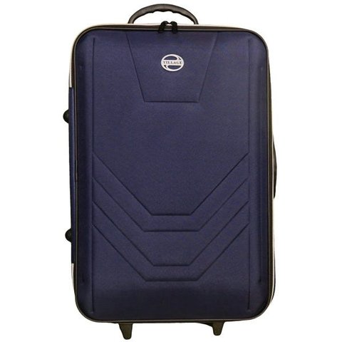 Mala Viagem Média Rodinhas Resistente Village Rígida - Azul