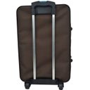 Ver imagem 4 de Mala Viagem Grande Rodinhas Resistente Village Rígida - Marrom