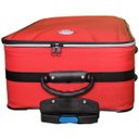 Ver imagem 3 de Mala Viagem Média Rodinhas Resistente Village Rígida - Vermelho