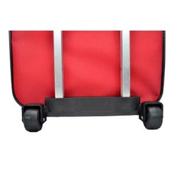 Mala Viagem Média Rodinhas Resistente Village Rígida - Vermelho - 7