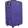 Mala Viagem Média Rodinhas Resistente Village Rígida - Violeta escuro - 5