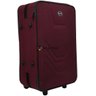 Mala Viagem Média Rodinhas Resistente Village Rígida - Vermelho escuro - 5