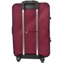 Ver imagem 3 de Mala Viagem Grande Rodinhas Resistente Village Rígida - Vermelho escuro