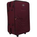 Ver imagem 5 de Mala Viagem Grande Rodinhas Resistente Village Rígida - Vermelho escuro