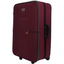 Ver imagem 4 de Mala Viagem Grande Rodinhas Resistente Village Rígida - Vermelho escuro