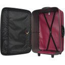 Ver imagem 2 de Mala Viagem Grande Rodinhas Resistente Village Rígida - Vermelho escuro