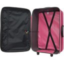 Ver imagem 2 de Mala Viagem Pequena Bordo Rodinhas Village Rígida boa e barata - Fúcsia