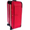 Mala Viagem Média Rodinhas Resistente Paiva Rígida - Vermelho - 5