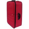 Mala Viagem Média Rodinhas Resistente Paiva Rígida - Vermelho - 3