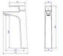 Ver imagem 2 de Misturador Monocomando de Mesa Bica Alta para Lavatório Level - Deca Deca Metais