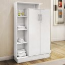 Ver imagem 1 de Armário Multiuso 2 Portas 6 Prateleiras Elite 