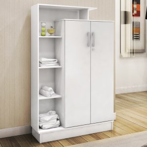 Armário Multiuso 2 Portas 6 Prateleiras Elite