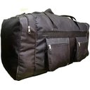 Ver imagem 2 de Bolsa Mala de Mão Jumbo Grande Sacola Viagem Esportiva Barata - Preto