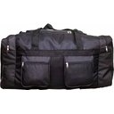 Ver imagem 1 de Bolsa Mala de Mão Jumbo Grande Sacola Viagem Esportiva Barata - Preto