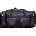 Ver imagem 1 de Bolsa Mala Mão Jumbo Grande Viagem Sacola Esportiva Barata - Preto
