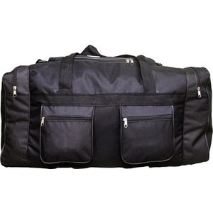 Bolsa Mala Mão Jumbo Grande Viagem Sacola Esportiva Barata - Preto