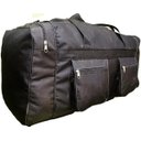 Ver imagem 2 de Bolsa Mala Mão Jumbo Grande Viagem Sacola Esportiva Barata - Preto