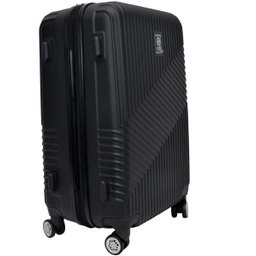 Mala Viagem Santino 7003 Rígida Abs Rodinhas 360 Pequena - Preto - 4