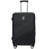 Mala Viagem Santino 7003 Rígida Abs Rodinhas 360 Pequena - Preto - 1