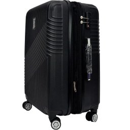 Mala Viagem Santino 7003 Rígida Abs Rodinhas 360 Tsa Média - Preto - 3