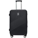 Ver imagem 1 de Mala Viagem Santino 7003 Rígida Abs Rodinhas 360 Tsa Grande - Preto