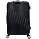 Ver imagem 4 de Mala Viagem Santino 7003 Rígida Abs Rodinhas 360 Tsa Grande - Preto