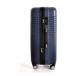 Mala Viagem Santino 7003 Rígida Abs Rodinhas 360 Tsa Grande - Azul - 3