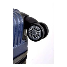 Mala Viagem Santino 7003 Rígida Abs Rodinhas 360 Tsa Grande - Azul - 4