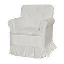 Ver imagem 1 de Poltrona Para Quarto Amamentação Com Balanço Suede Estopar Laura Suede Bege