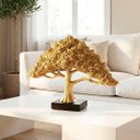 Ver imagem 1 de Escultura Decorativa Arvore da Fortuna Divina Resina Dourado