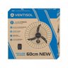 Ventilador de Parede Ventisol New Premium 60cm Preto 220v - 4