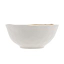 Ver imagem 5 de Bowl Porcelana Branco e Dourado Dubai 15x6cm Wolff