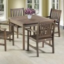 Ver imagem 2 de Mesa em Madeira Maciça Quadrada 100cm Export Casa e Jardim Móveis