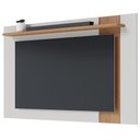 Ver imagem 2 de Painel para TV 70 pol Extensível 180cm Lara C04 Off White Matte Freijó - Lyam Decor