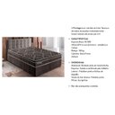 Ver imagem 2 de Cama Box Baú Solteiro: Colchão Molas Ensacadas Paropas MasterPocket Previlege + Base CRC Suede Black
