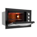 Ver imagem 5 de Forno de Embutir Elétrico Fischer Fit Line 48l com Timer e 3 Funções Preto 127v