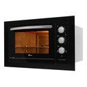 Ver imagem 4 de Forno de Embutir Elétrico Fischer Fit Line 48l com Timer e 3 Funções Preto 127v