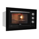 Ver imagem 3 de Forno de Embutir Elétrico Fischer Fit Line 48l com Timer e 3 Funções Preto 127v