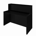 Ver imagem 5 de Balcão Atendimento Alto 150 Cm Escritório Recepção F5 Office Cor:preto