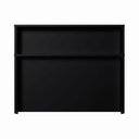 Ver imagem 4 de Balcão Atendimento Alto 150 Cm Escritório Recepção F5 Office Cor:preto