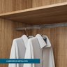 Guarda Roupa Solteiro 4 Portas 100% em MDF Juparanã Rimo - Freijó - 3