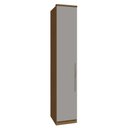 Ver imagem 1 de Guarda Roupa Modulado 01 Porta com Prateleiras 245cm Altura Setiba - Jequitibá/Fendi