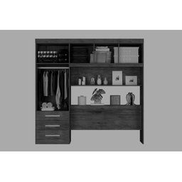 Guarda-Roupa Casal 5 Portas com Cabeceira Cancun  Flex Color - 7