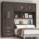 Ver imagem 1 de Guarda-Roupa Casal 5 Portas com Cabeceira Cancun J&A Móveis